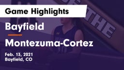 Bayfield  vs Montezuma-Cortez  Game Highlights - Feb. 13, 2021