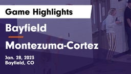 Bayfield  vs Montezuma-Cortez  Game Highlights - Jan. 28, 2023