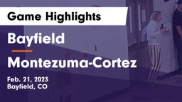 Bayfield  vs Montezuma-Cortez  Game Highlights - Feb. 21, 2023