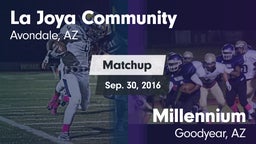 Matchup: La Joya Community vs. Millennium  2016