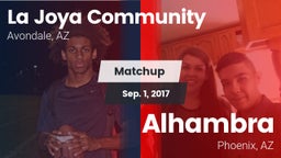 Matchup: La Joya Community vs. Alhambra  2017