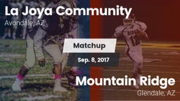 Matchup: La Joya Community vs. Mountain Ridge  2017