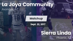 Matchup: La Joya Community vs. Sierra Linda  2017