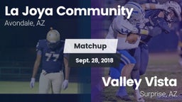 Matchup: La Joya Community vs. Valley Vista  2018