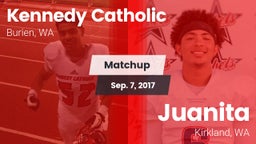 Matchup: Kennedy Catholic vs. Juanita  2017
