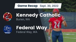 Recap: Kennedy Catholic  vs. Federal Way  2022