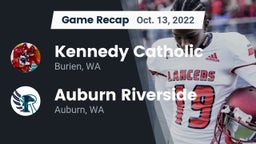 Recap: Kennedy Catholic  vs. 	Auburn Riverside  2022