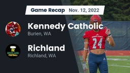 Recap: Kennedy Catholic  vs. Richland  2022