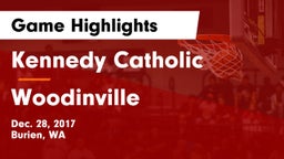 Kennedy Catholic  vs Woodinville Game Highlights - Dec. 28, 2017