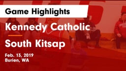 Kennedy Catholic  vs South Kitsap Game Highlights - Feb. 13, 2019