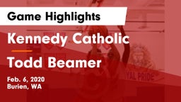Kennedy Catholic  vs Todd Beamer  Game Highlights - Feb. 6, 2020