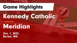 Kennedy Catholic  vs Meridian  Game Highlights - Oct. 1, 2022