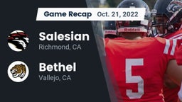 Recap: Salesian  vs. Bethel  2022