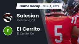 Recap: Salesian  vs. El Cerrito  2022