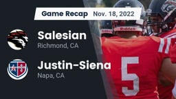 Recap: Salesian  vs. Justin-Siena  2022