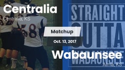 Matchup: Centralia High vs. Wabaunsee  2017