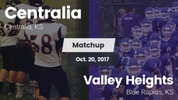 Matchup: Centralia High vs. Valley Heights  2017