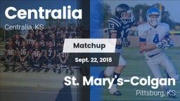 Matchup: Centralia High vs. St. Mary's-Colgan  2018