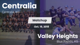 Matchup: Centralia High vs. Valley Heights  2018