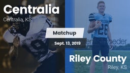 Matchup: Centralia High vs. Riley County  2019