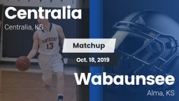 Matchup: Centralia High vs. Wabaunsee  2019