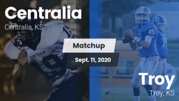 Matchup: Centralia High vs. Troy  2020