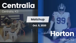 Matchup: Centralia High vs. Horton  2020