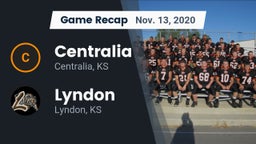 Recap: Centralia  vs. Lyndon  2020