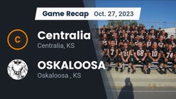 Recap: Centralia  vs. OSKALOOSA  2023