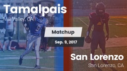 Matchup: Tamalpais High vs. San Lorenzo  2017