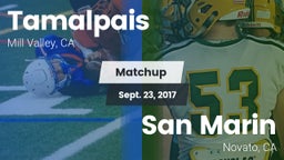 Matchup: Tamalpais High vs. San Marin  2017
