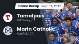 Recap: Tamalpais  vs. Marin Catholic  2017