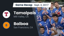 Recap: Tamalpais  vs. Balboa  2017