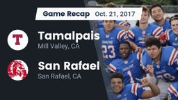 Recap: Tamalpais  vs. San Rafael  2017