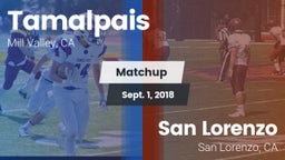 Matchup: Tamalpais High vs. San Lorenzo  2018