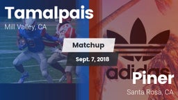Matchup: Tamalpais High vs. Piner   2018
