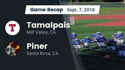 Recap: Tamalpais  vs. Piner   2018