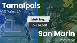 Matchup: Tamalpais High vs. San Marin  2018