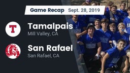 Recap: Tamalpais  vs. San Rafael  2019