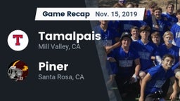 Recap: Tamalpais  vs. Piner   2019