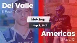 Matchup: Del Valle High vs. Americas  2017