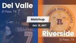 Matchup: Del Valle High vs. Riverside  2017