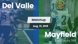 Matchup: Del Valle High vs. Mayfield  2018
