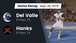 Recap: Del Valle  vs. Hanks  2018
