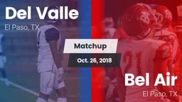 Matchup: Del Valle High vs. Bel Air  2018