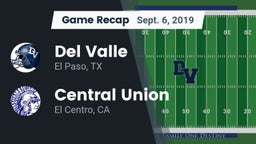 Recap: Del Valle  vs. Central Union  2019