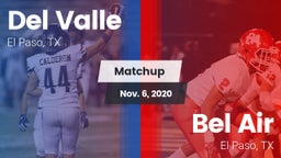 Matchup: Del Valle High vs. Bel Air  2020