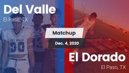 Matchup: Del Valle High vs. El Dorado  2020