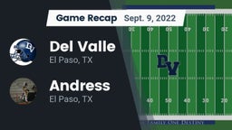 Recap: Del Valle  vs. Andress  2022