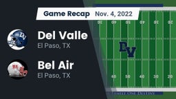 Recap: Del Valle  vs. Bel Air  2022